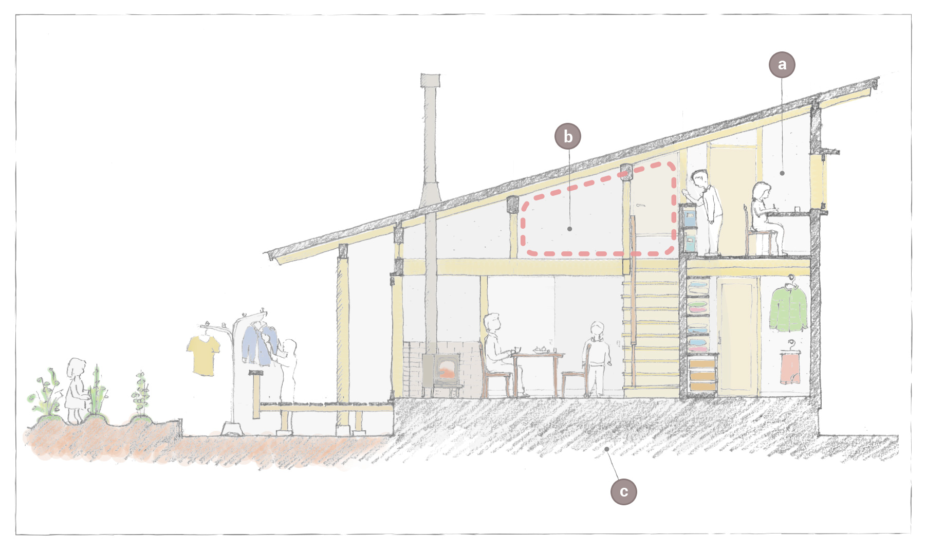 無駄のない動線で、暮らしやすい家づくり