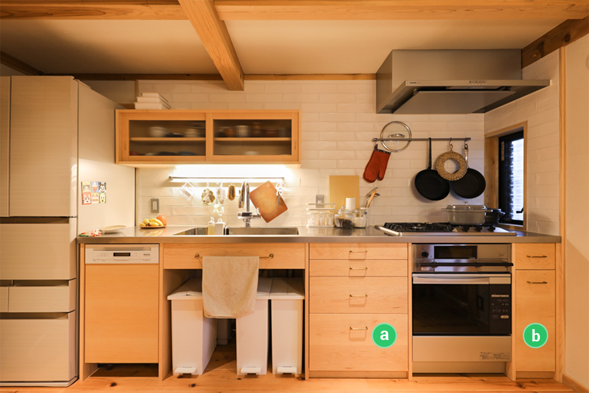 キッチンは愉しく、機能的に。