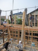 2009年建前の様子